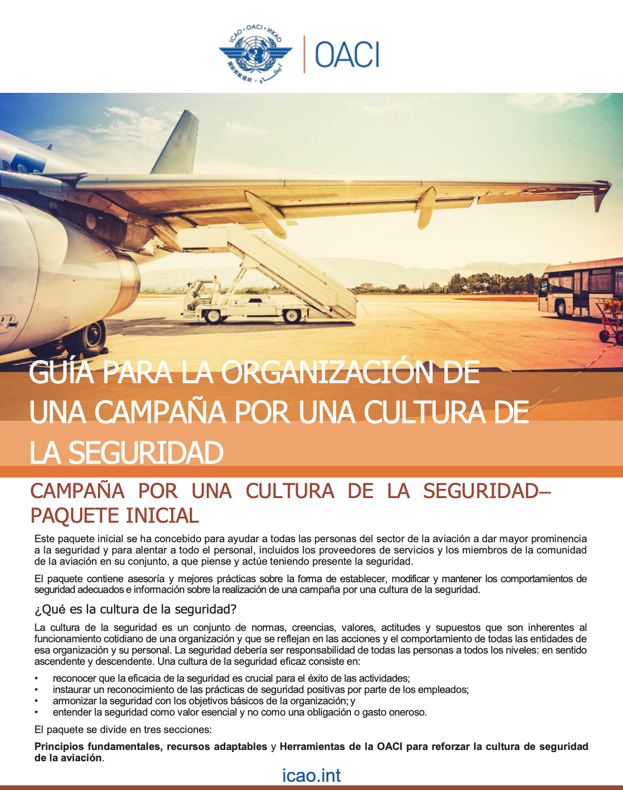 ICAO Security Culture Toolkit And Starter Pack